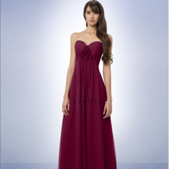 Bill Levkoff Bridesmaid Dress NVR WORN or ALTERED - Picture 1 of 7
